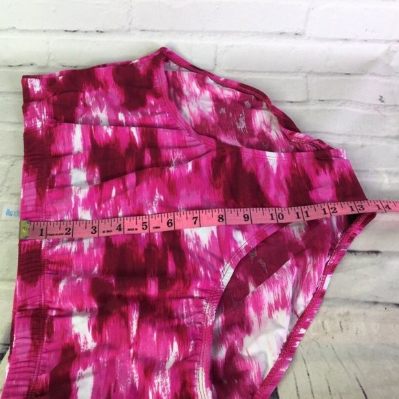 Swimsuits for All Pink Tie Dye Plus Swim Bottoms - Picture 7 of 7